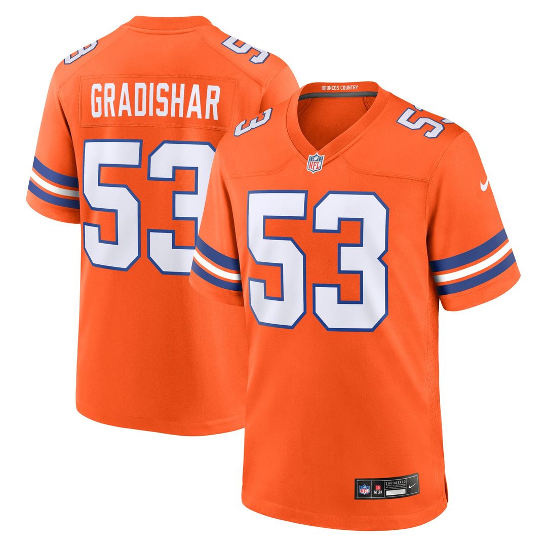 Randy Gradishar Denver Broncos Retired Player Alternate Jersey - Orange