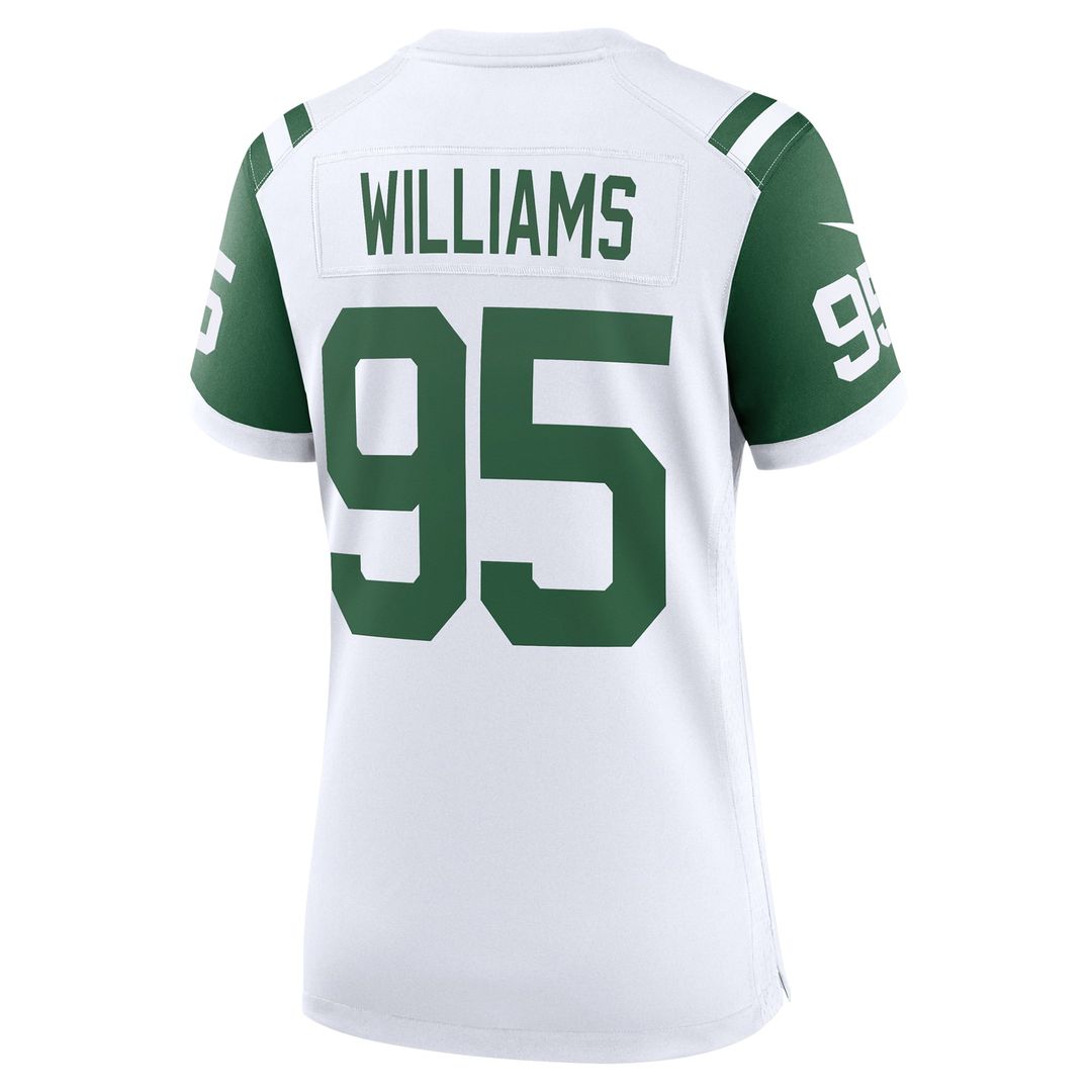 Quinnen Williams New York Jets Women's Classic Alternate Jersey - White
