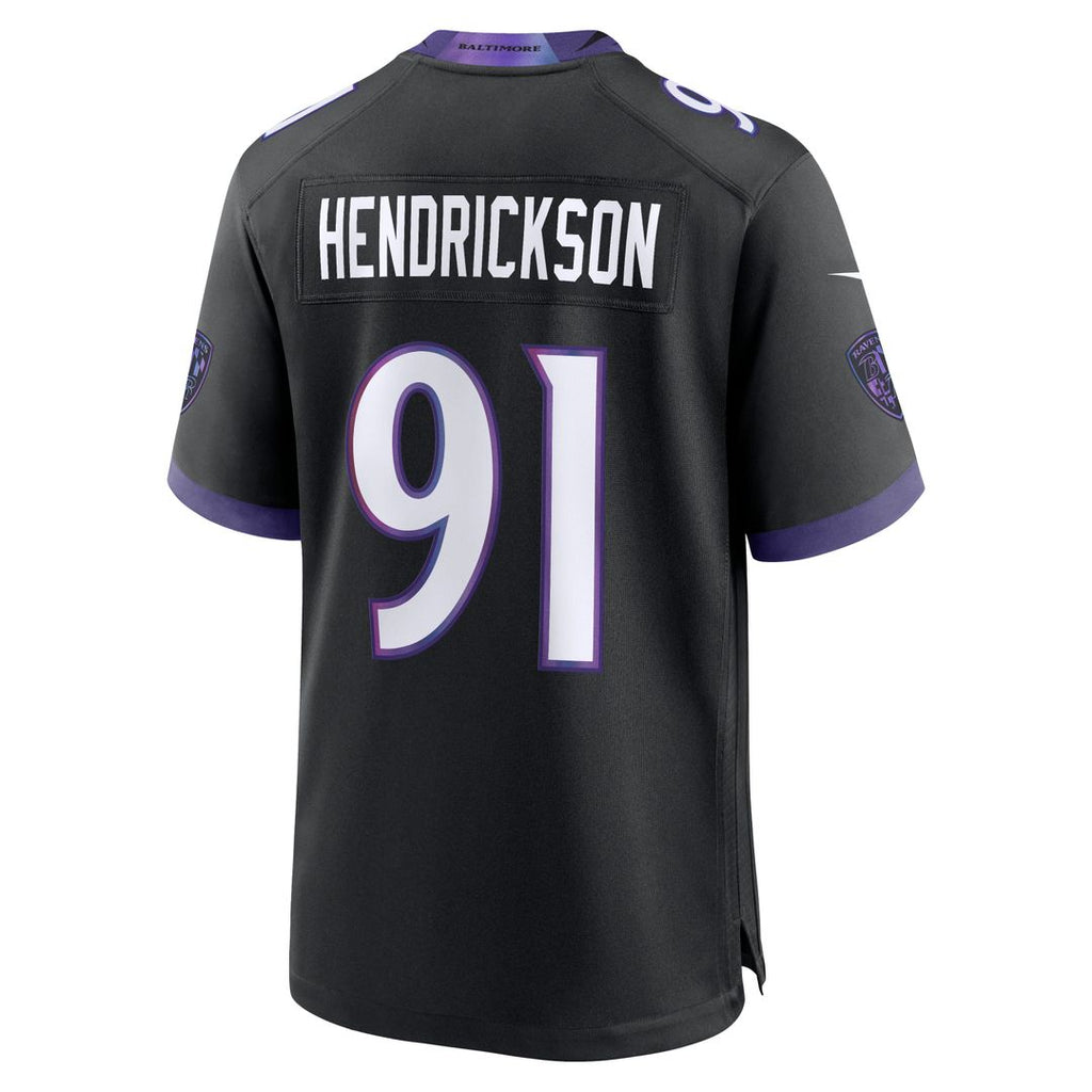 Trey Hendrickson Baltimore Ravens Team Jersey - Purple