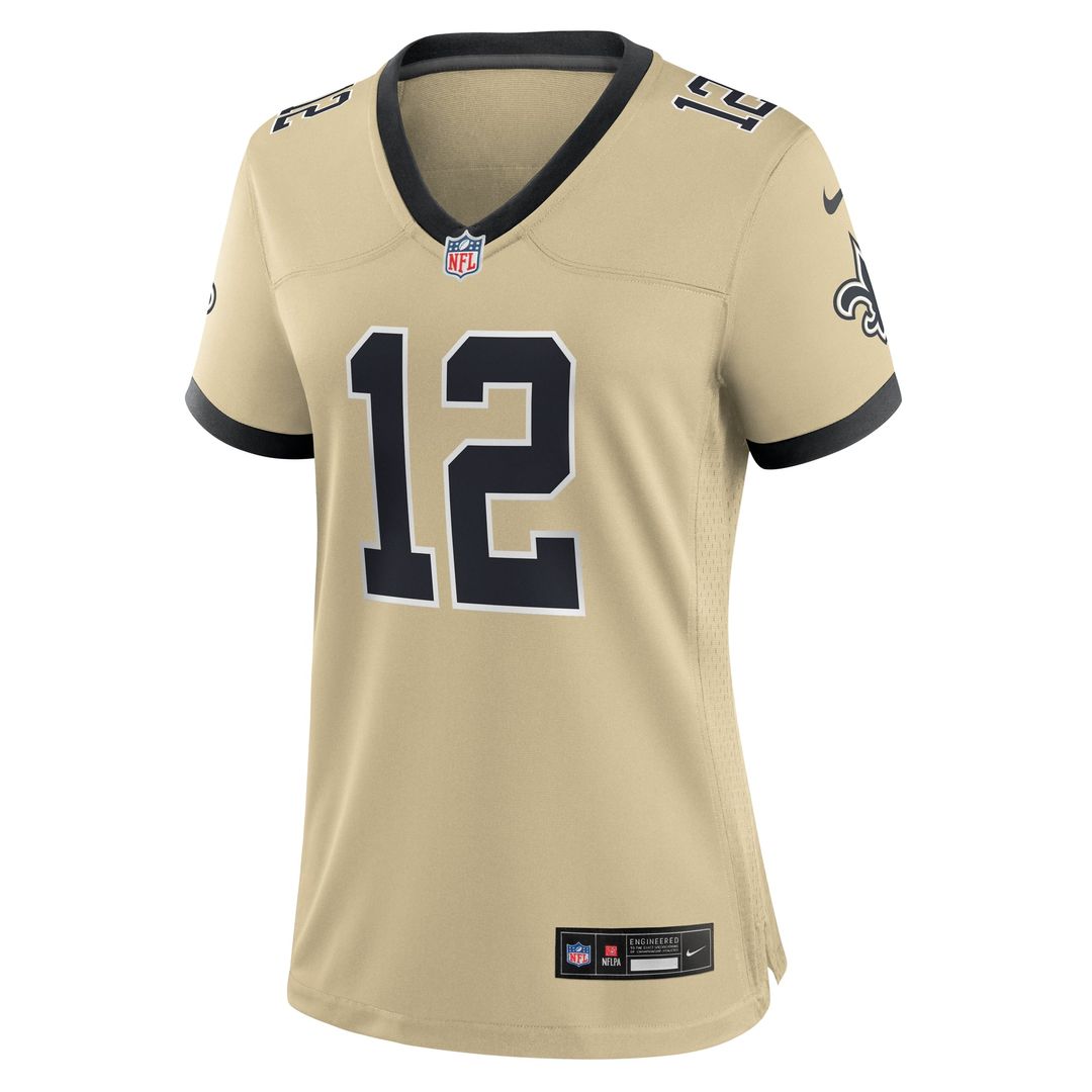 Chris Olave New Orleans Saints Women's Gameday Golds Alternate Jersey - Gold