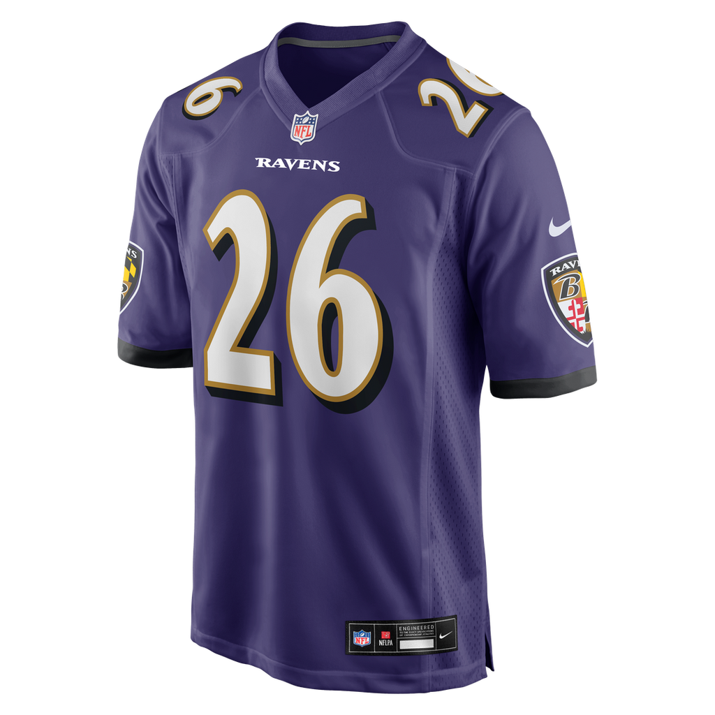 Rasheen Ali Baltimore Ravens Team Jersey - Purple