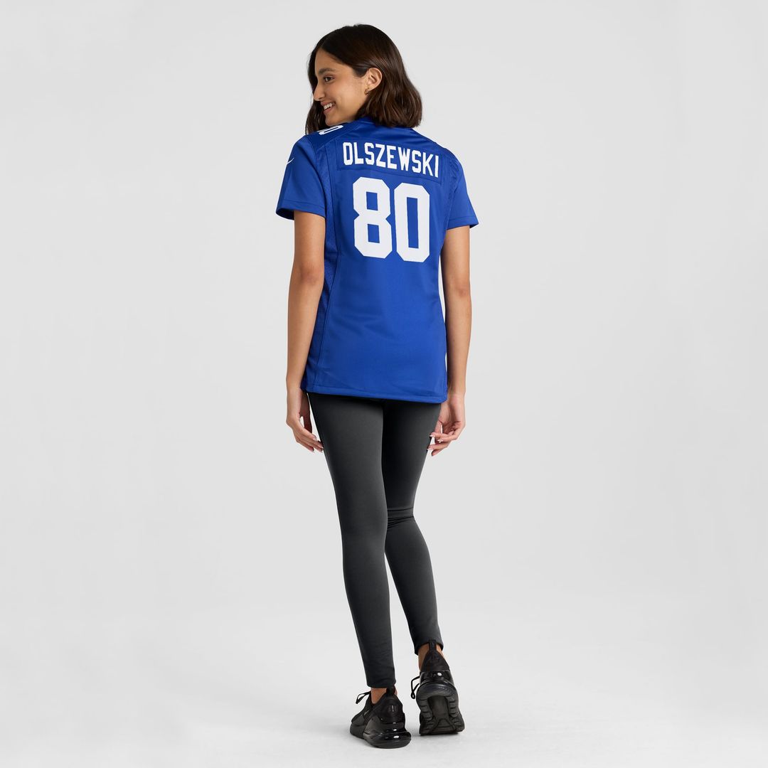 Gunner Olszewski New York Giants Women's Jersey - Royal