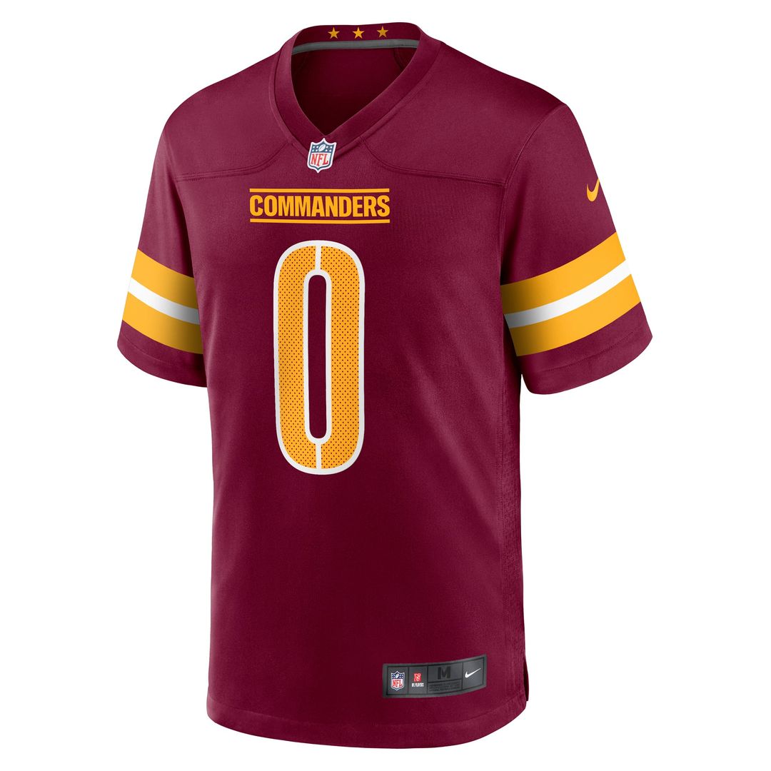 Mike Sainristil Washington Commanders Jersey - Burgundy