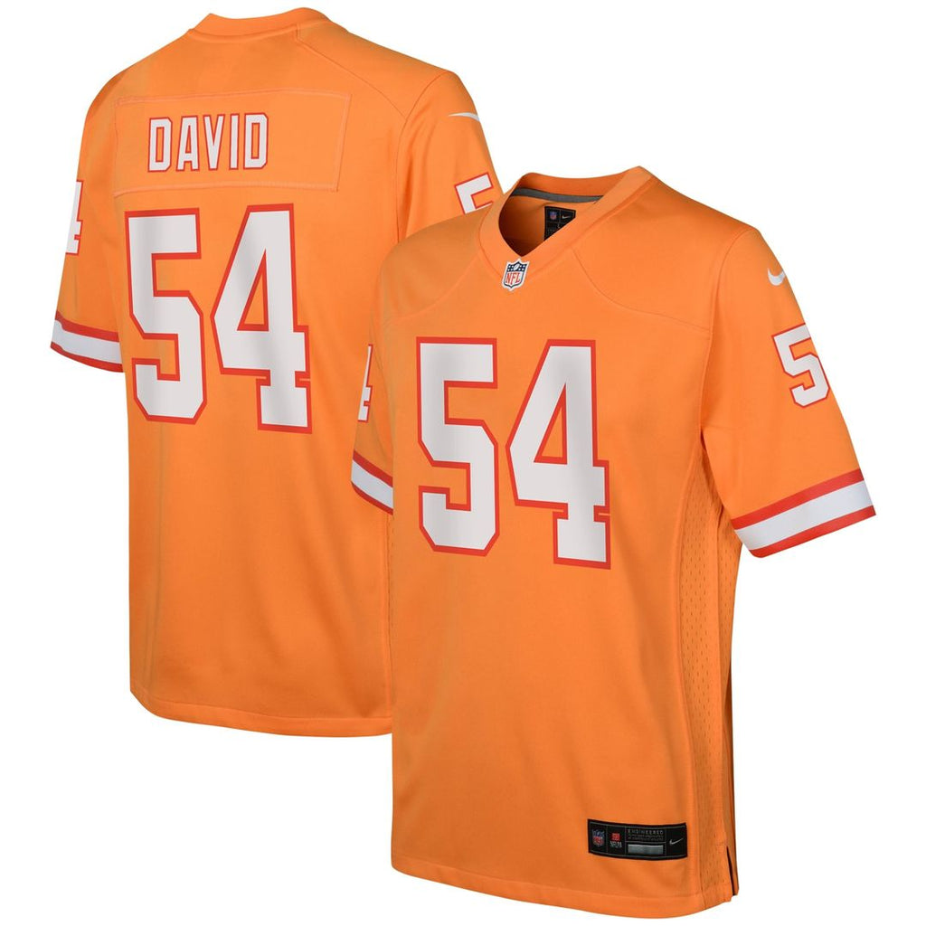 Lavonte David Tampa Bay Buccaneers Youth Jersey - Orange