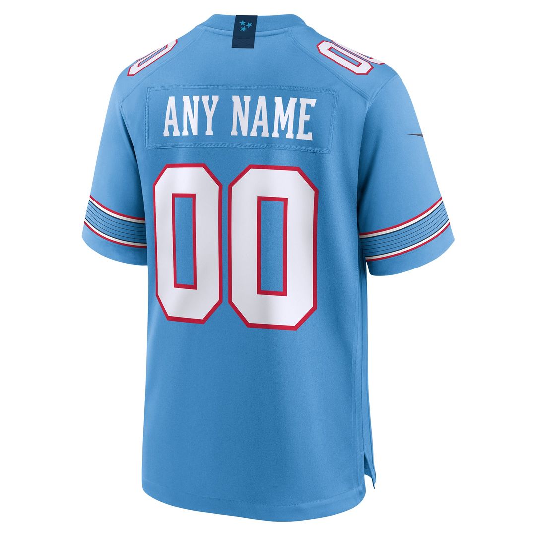 Tennessee Titans Game Custom Jersey - White