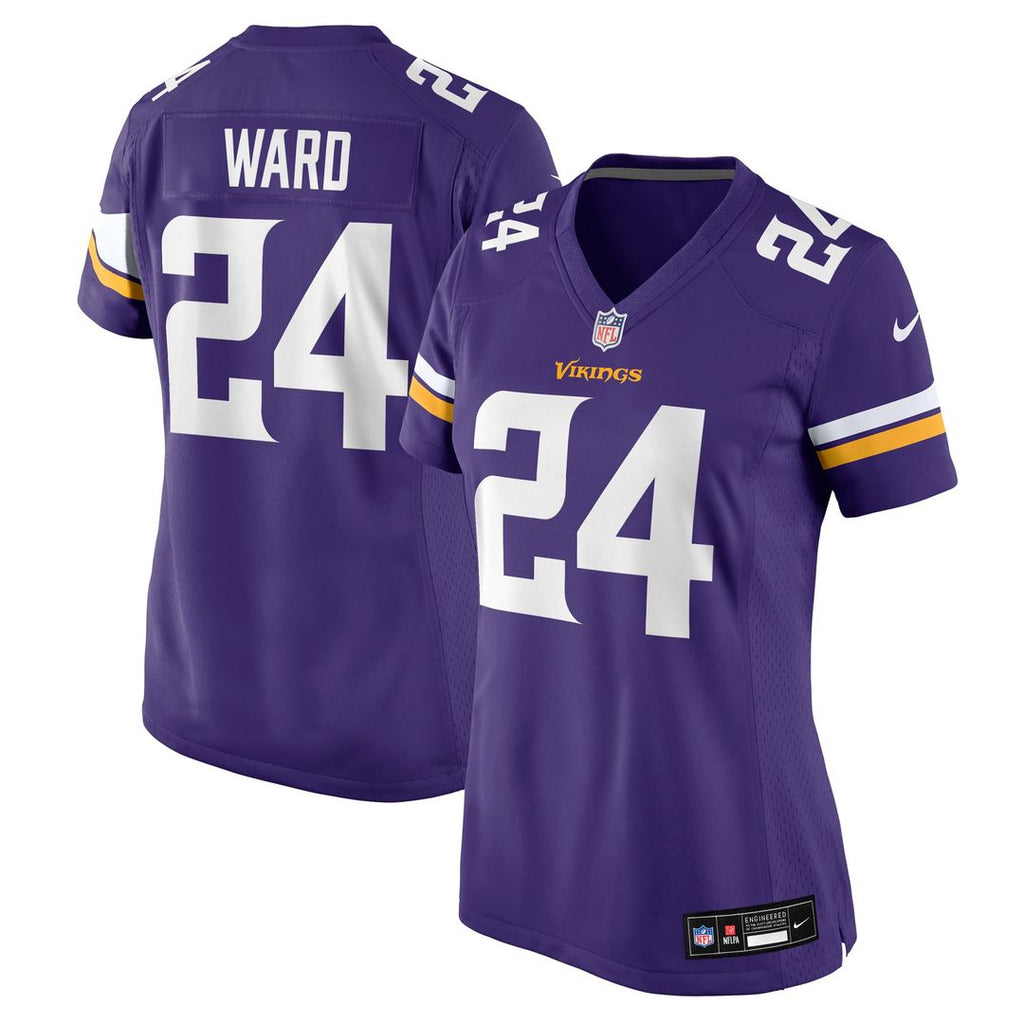 Jay Ward Minnesota Vikings Women's Team Jersey - Purple