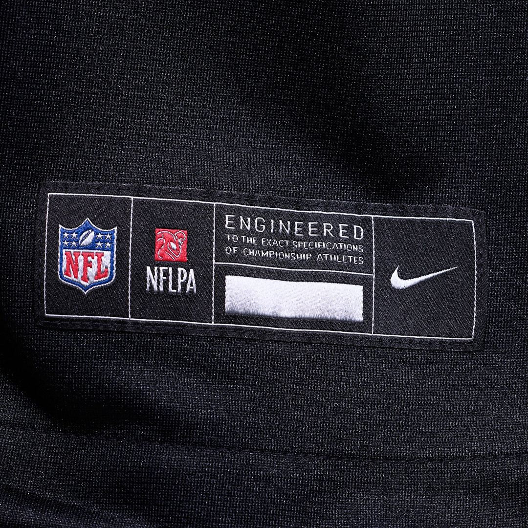 Keith Brooking Atlanta Falcons Game Retired Player Jersey - Black