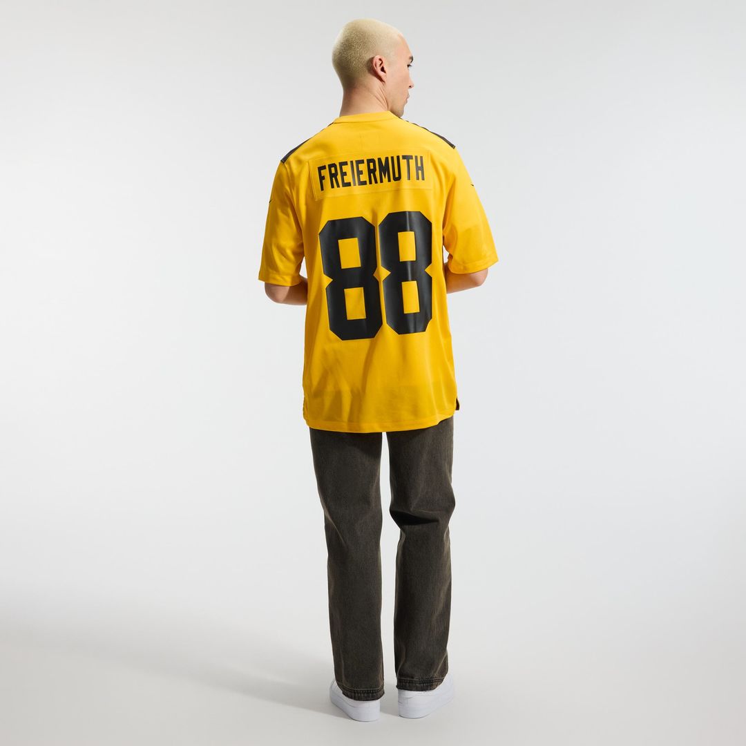 Pat Freiermuth Pittsburgh Steelers Alternate 1933 Throwback Jersey - Gold