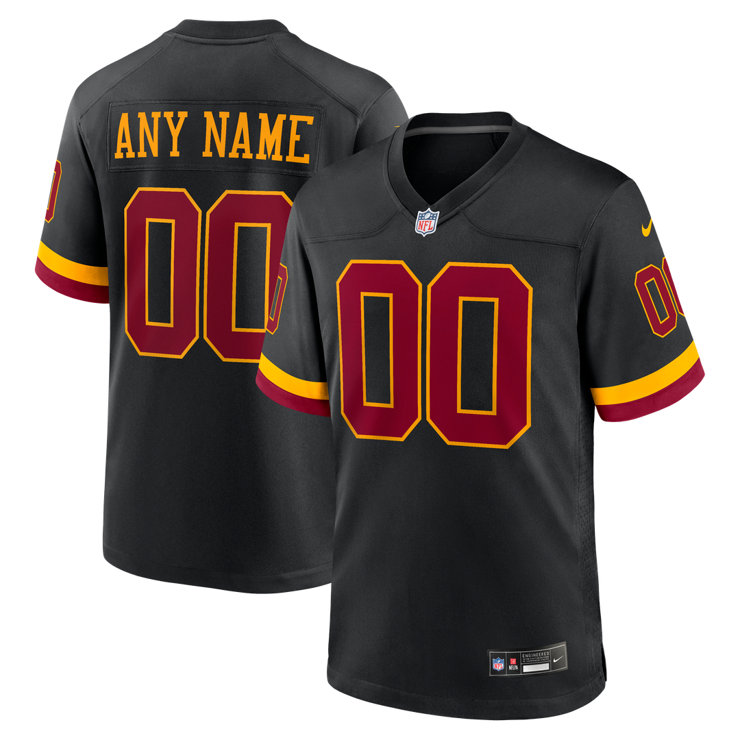 Washington Commanders Custom Jersey - Burgundy