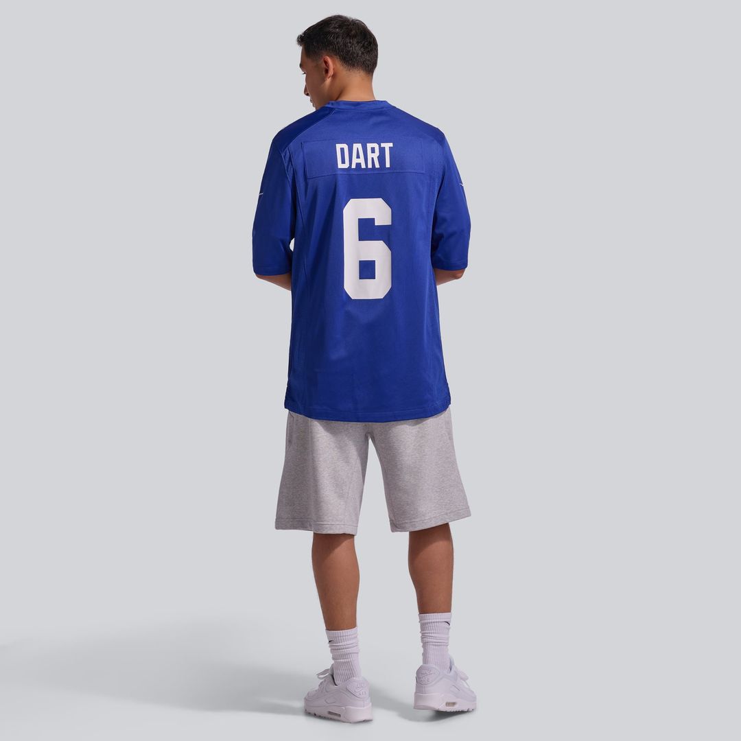 Jaxson Dart New York Giants Jersey - White