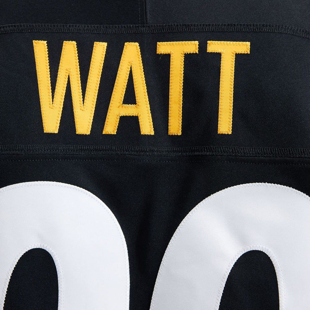 T.J. Watt Pittsburgh Steelers Team Stitched Jersey - Black