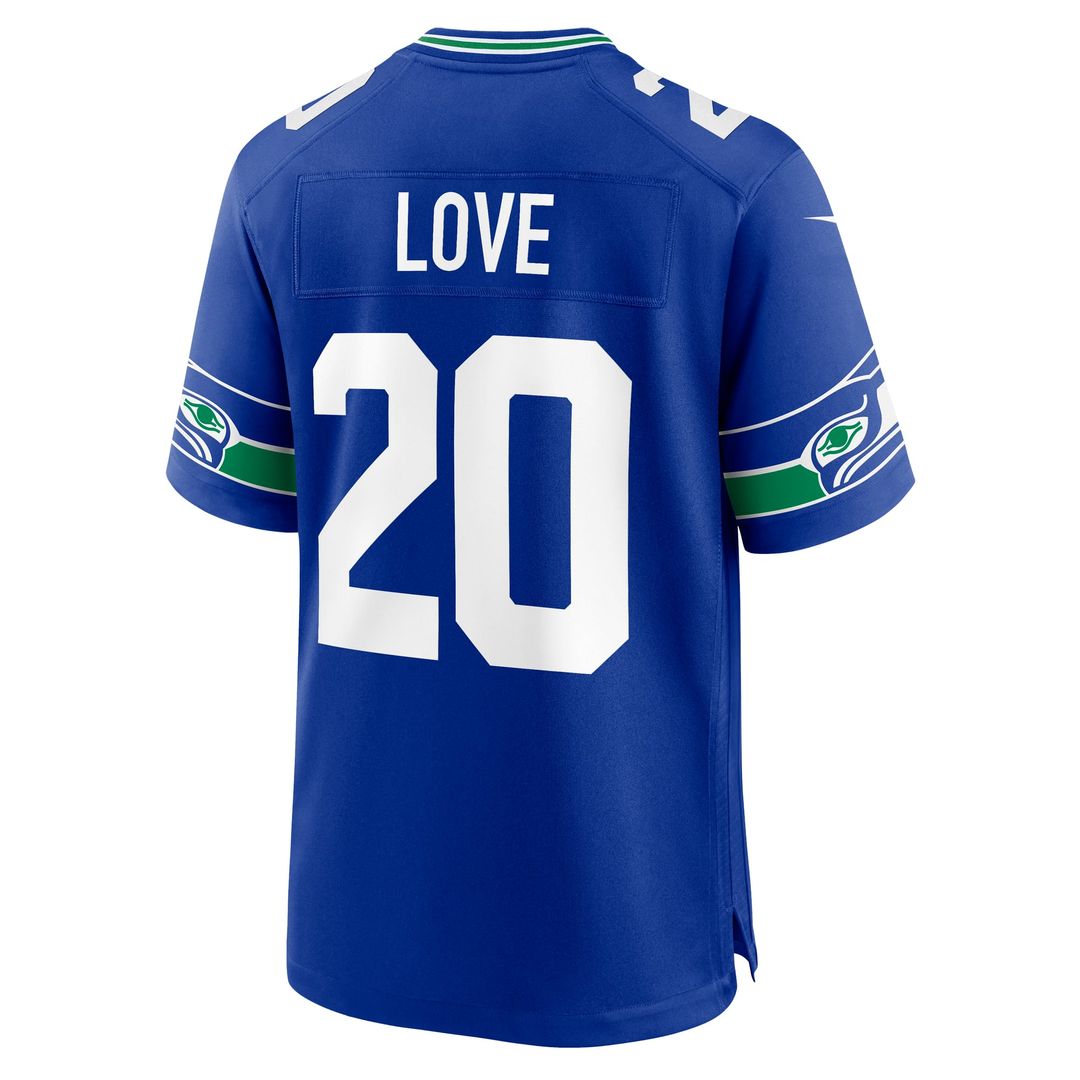 Julian Love Seattle Seahawks Alternate Jersey - Royal