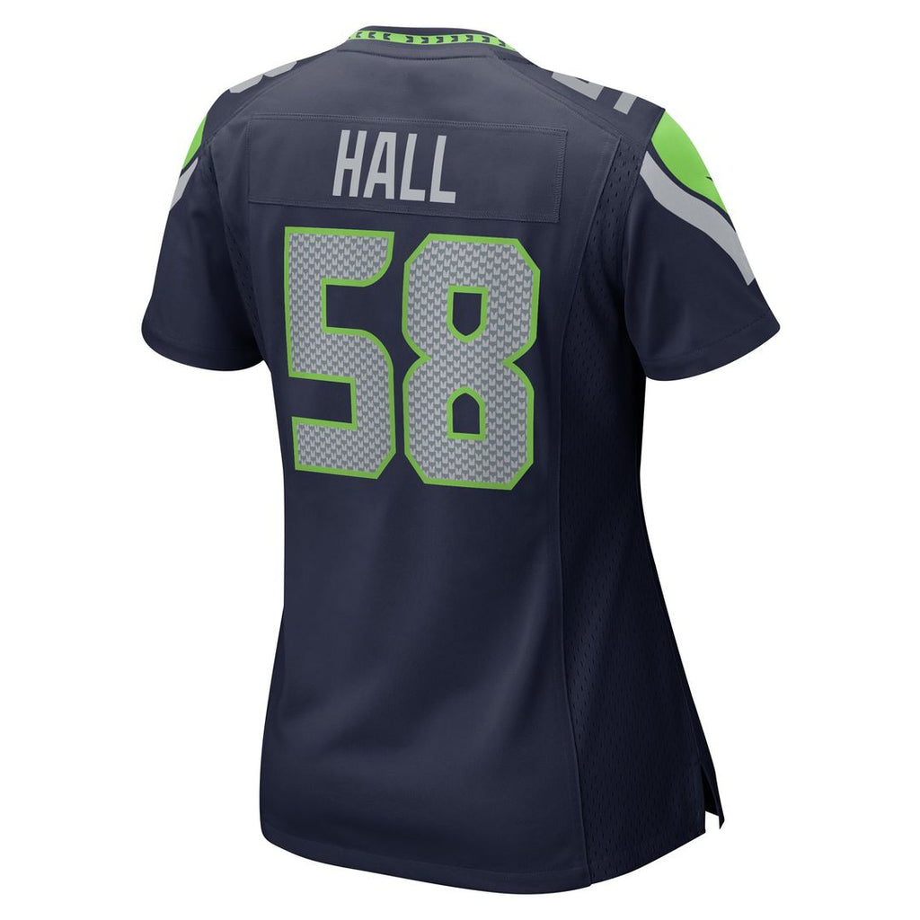 Derick Hall Seattle Seahawks Women's Team Jersey - College College Navy