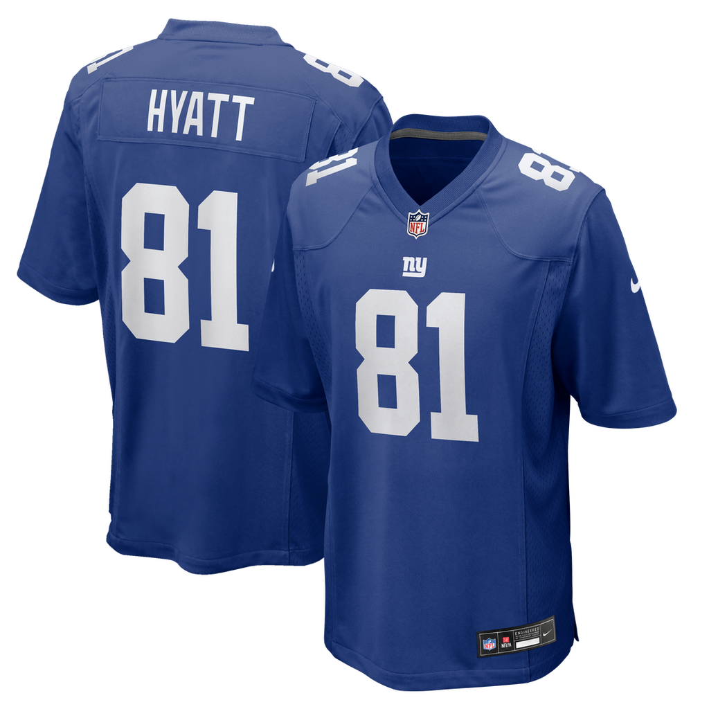 Jalin Hyatt New York Giants Team Jersey - Royal