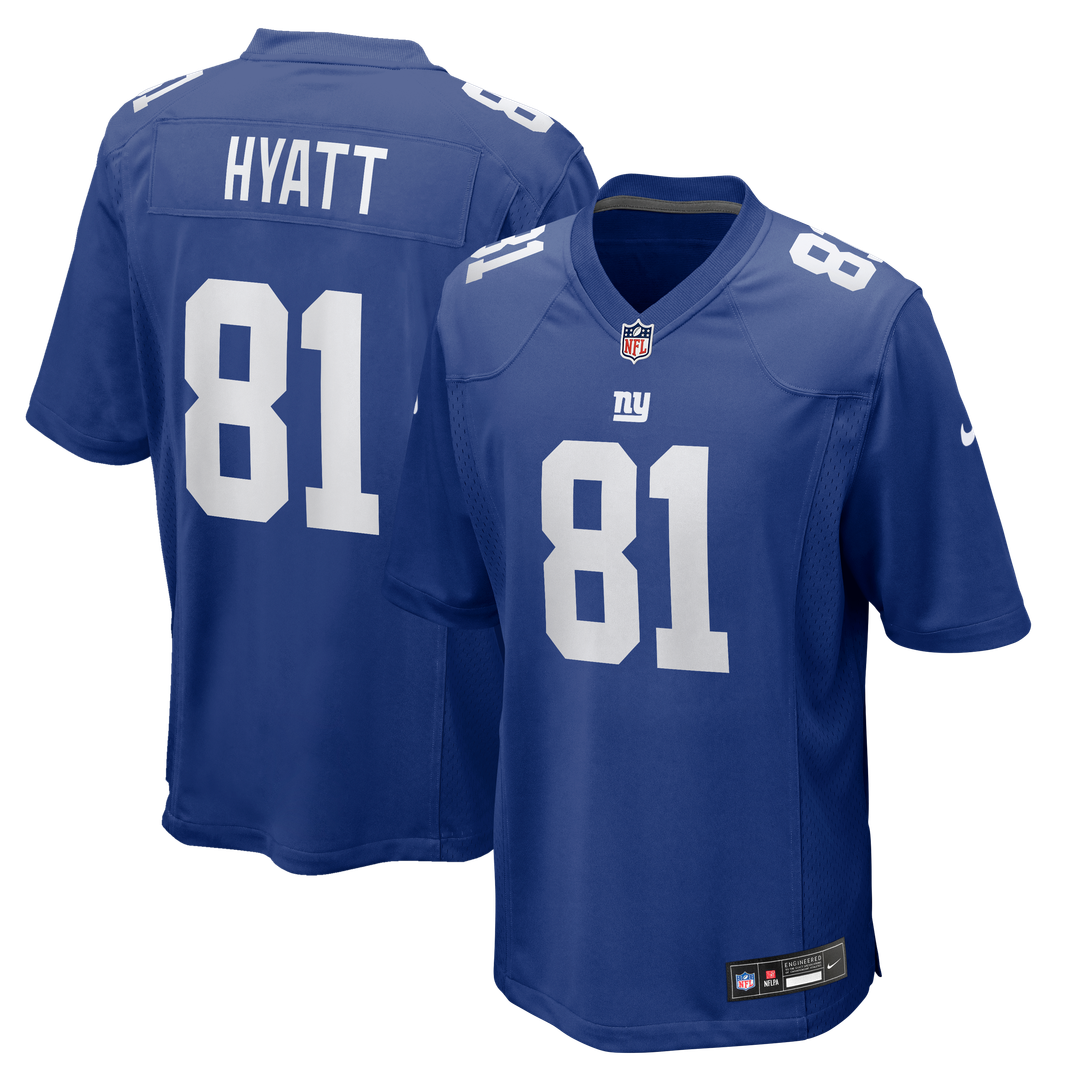 Jalin Hyatt New York Giants Team Jersey - Royal