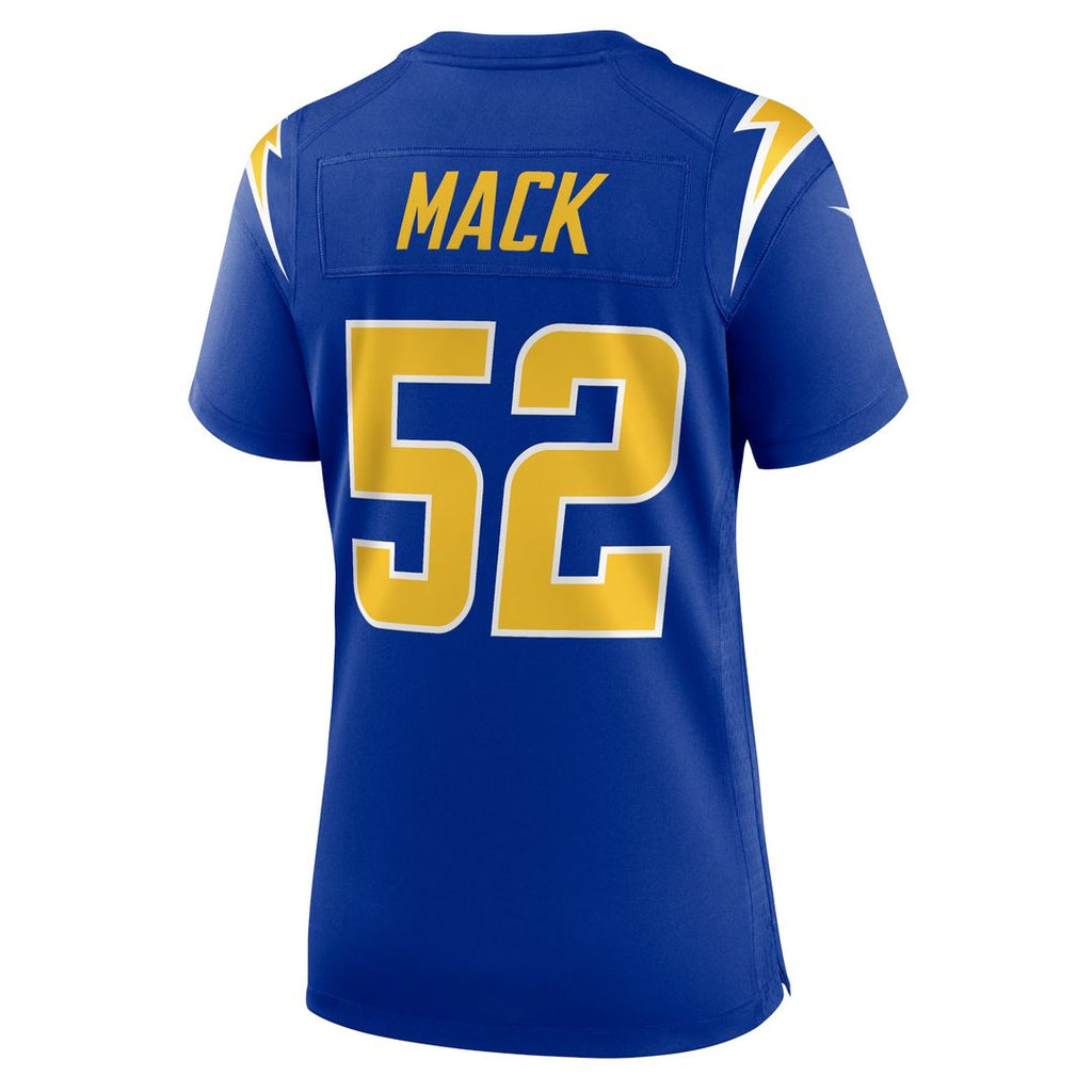 Khalil Mack Los Angeles Chargers Women's Alternate Jersey - Royal