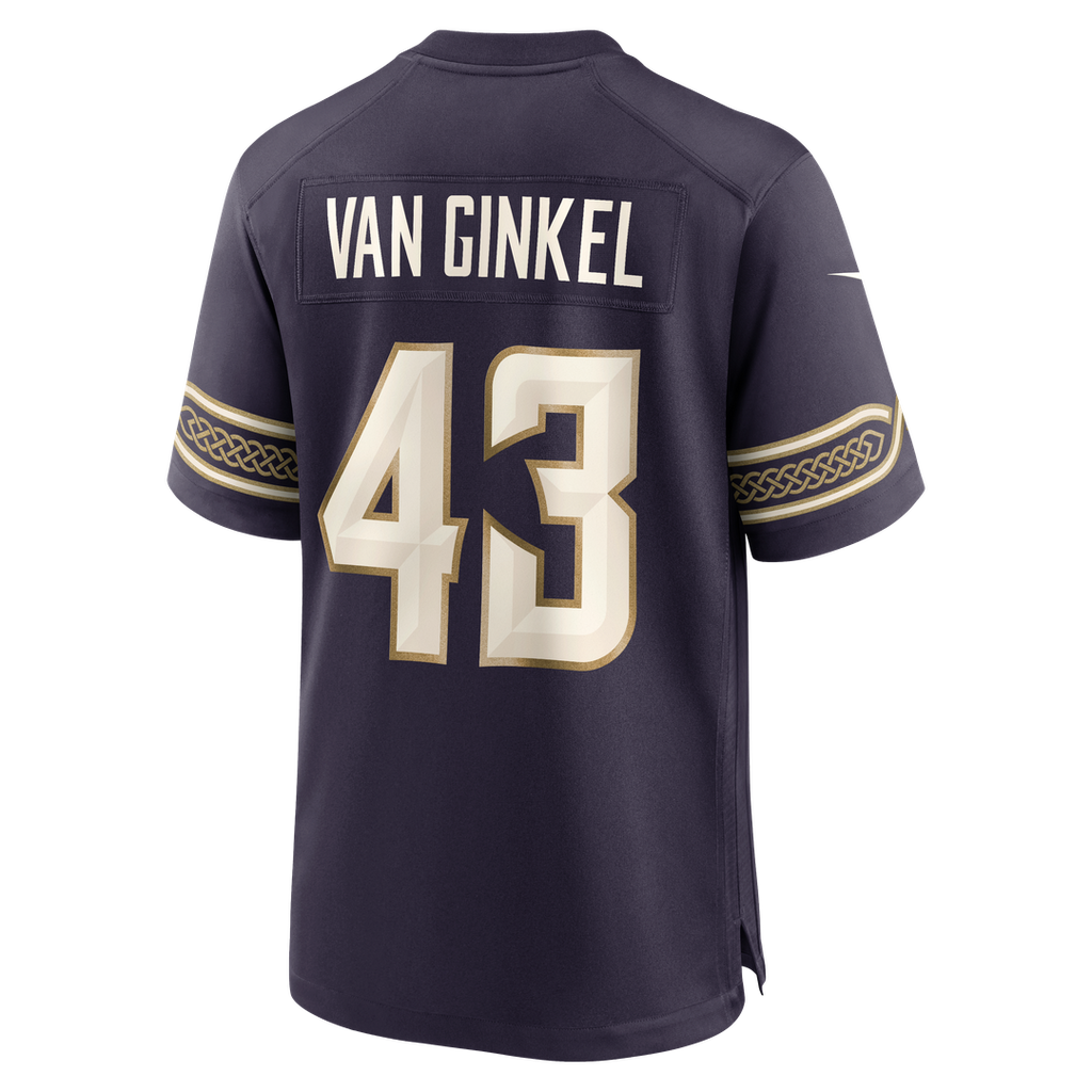 Andrew Van Ginkel Minnesota Vikings 2026 Rivalries Collection Jersey - Purple