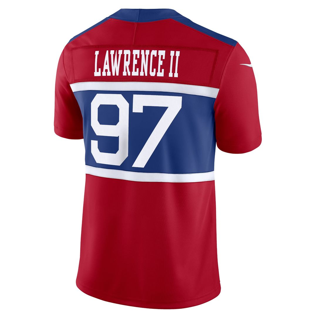 Dexter Lawrence II New York Giants Alternate Jersey - Century Red