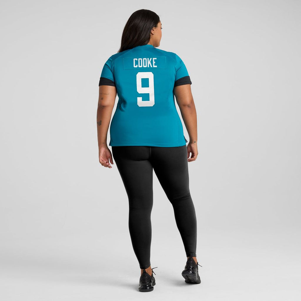 Logan Cooke Jacksonville Jaguars Women's Jersey - Teal
