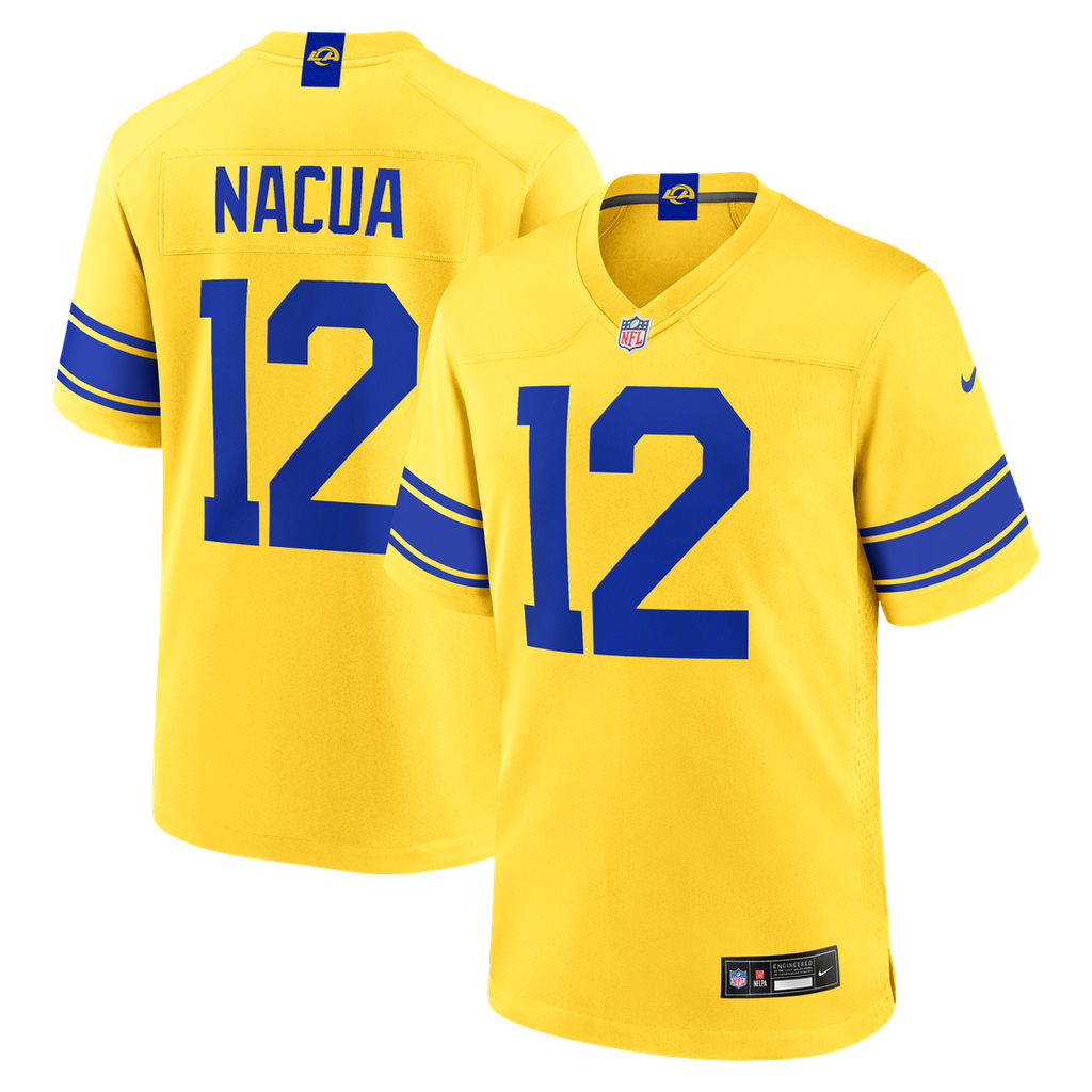 Puka Nacua Los Angeles Rams Classic Sol Jersey