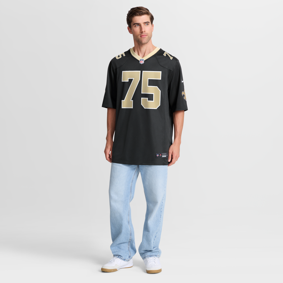Taliese Fuaga New Orleans Saints Player Jersey - Black