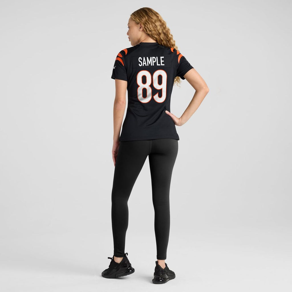 Drew Sample Cincinnati Bengals Women's Jersey - Black