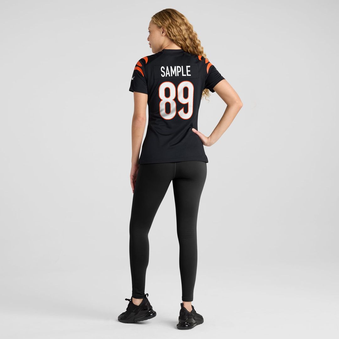 Drew Sample Cincinnati Bengals Women's Jersey - Black