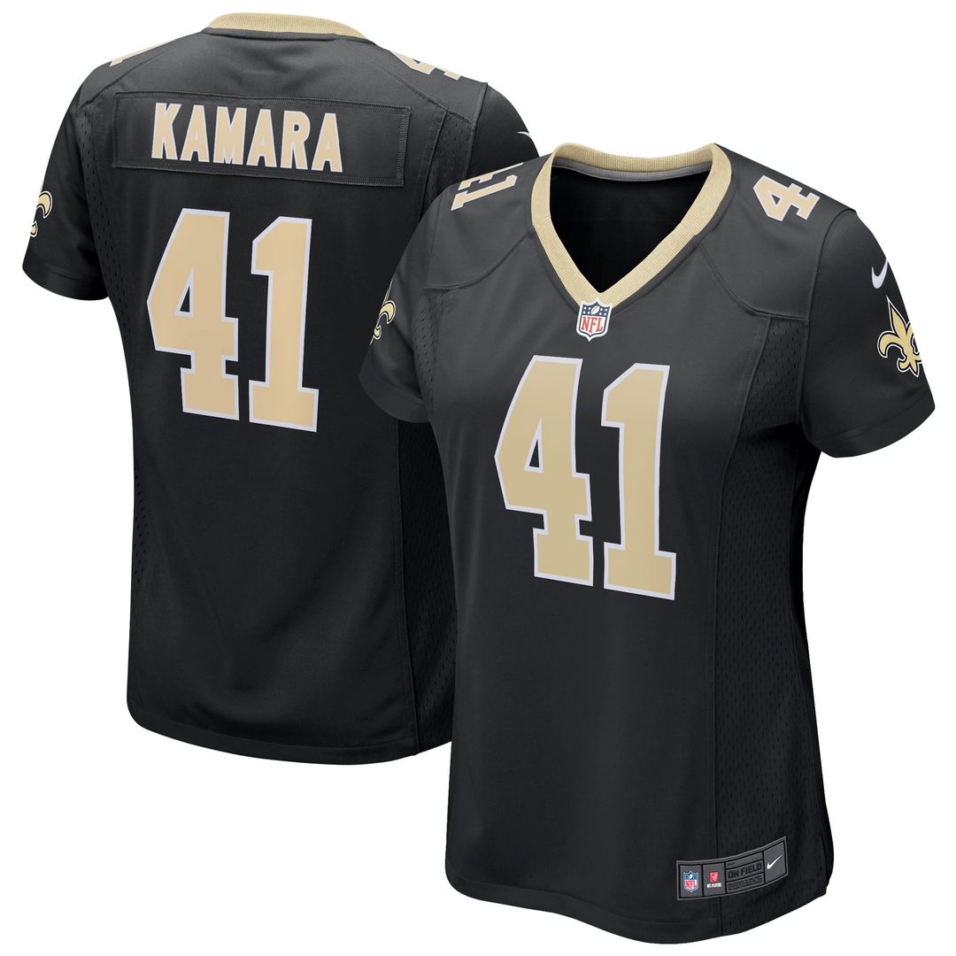 Alvin Kamara New Orleans Saints Women's Jersey - Black