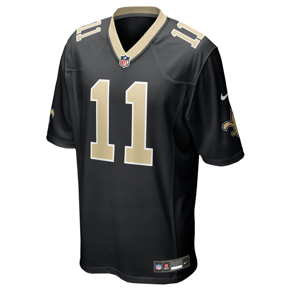 Zach Wilson New Orleans Saints Team Jersey - Black