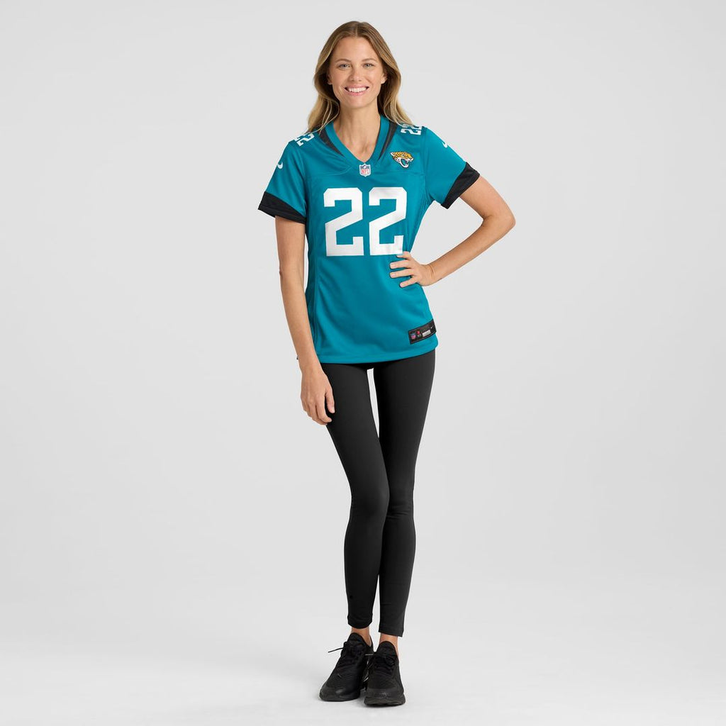 Jarrian Jones Jacksonville Jaguars Women's Jersey - Teal