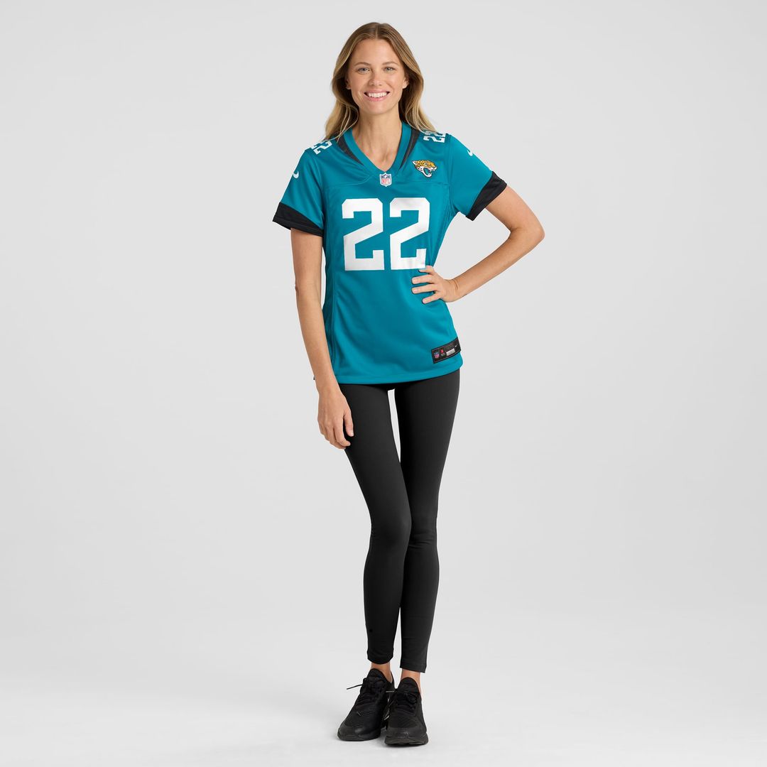 Jarrian Jones Jacksonville Jaguars Women's Jersey - Teal