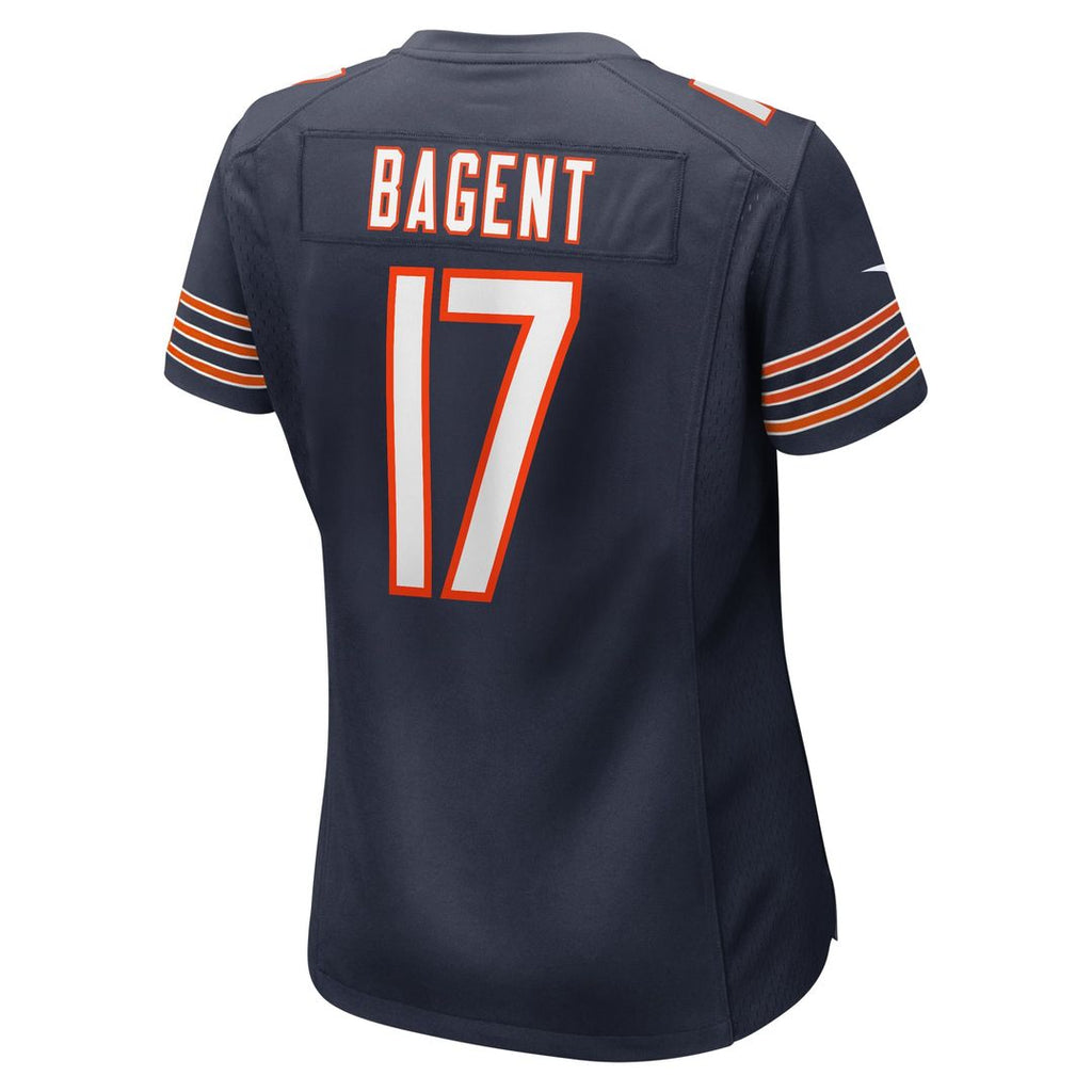 Tyson Bagent Chicago Bears Women's Jersey - Navy