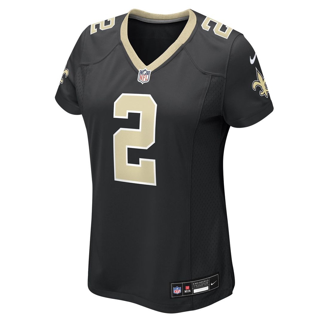 Spencer Rattler New Orleans Saints Women's Team Jersey - Black