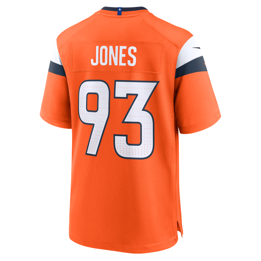 D.J. Jones Denver Broncos Team Jersey - Orange