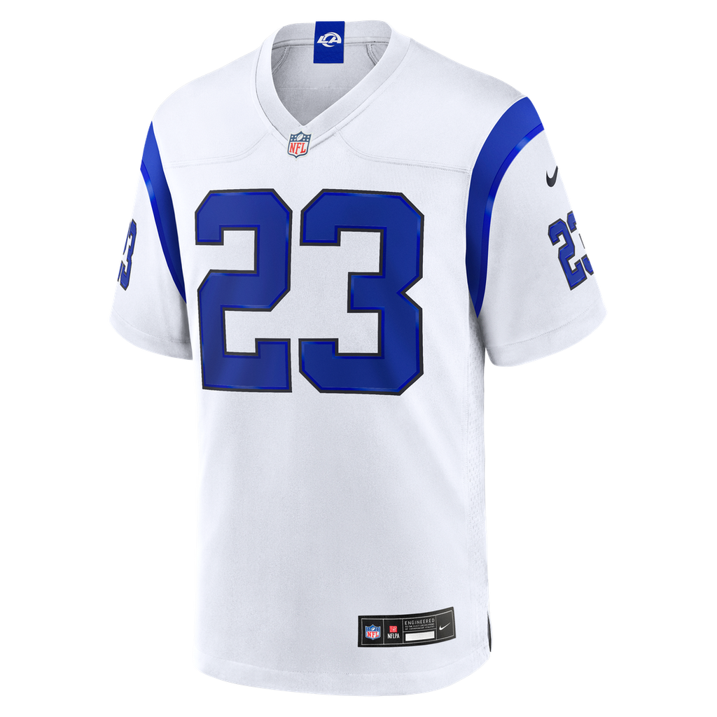 Kyren Williams Los Angeles Rams Fearsome White Jersey