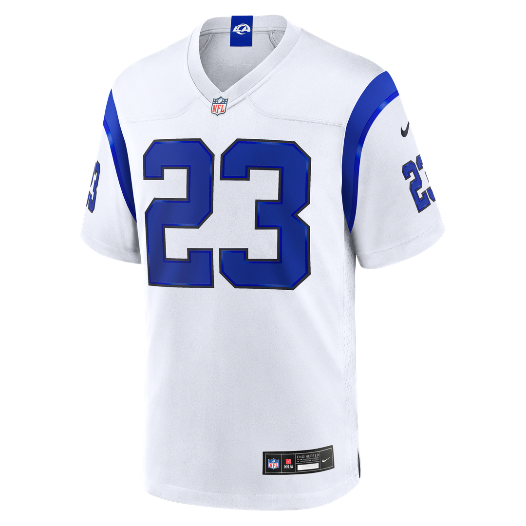 Kyren Williams Los Angeles Rams Fearsome White Jersey