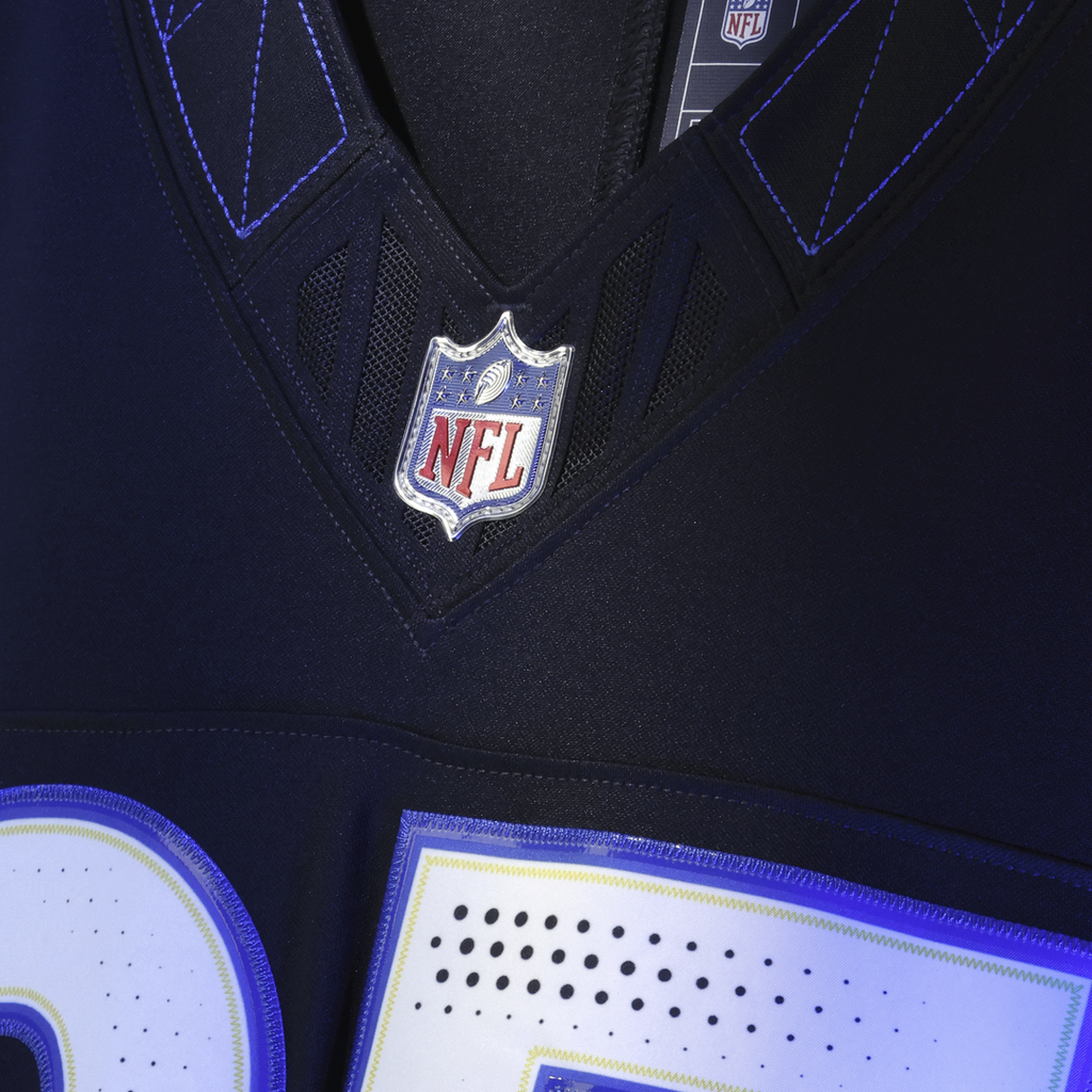 Puka Nacua Los Angeles Rams Rivalries Collection Stitched Jersey - Dark Blue
