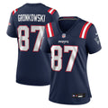 Rob Gronkowski New England Patriots Women's Team Retired Player Jersey - Navy