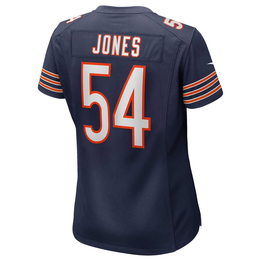 Logan Jones Chicago Bears Women's Team Jersey - Navy