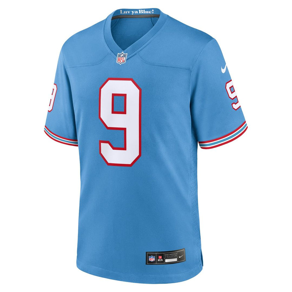 Steve McNair Tennessee Titans Retired Player Alternate Jersey - Light Blue