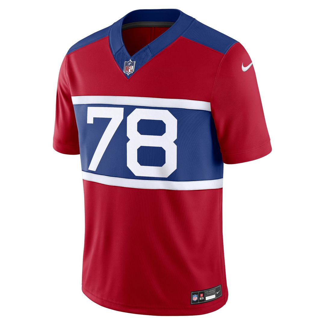 Andrew Thomas New York Giants Alternate Jersey - Century Red