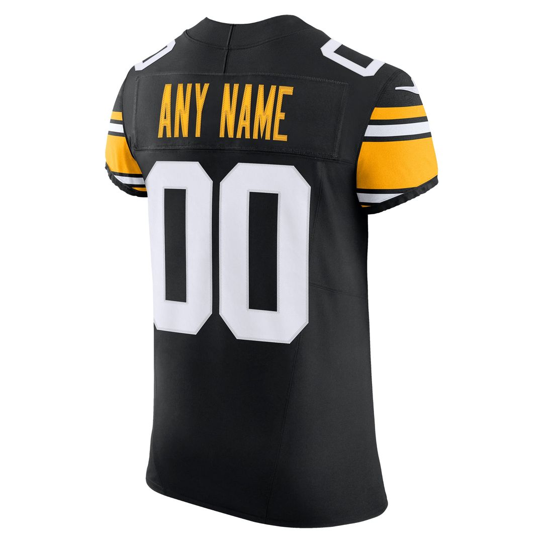 Pittsburgh Steelers Elite Custom Jersey - Black