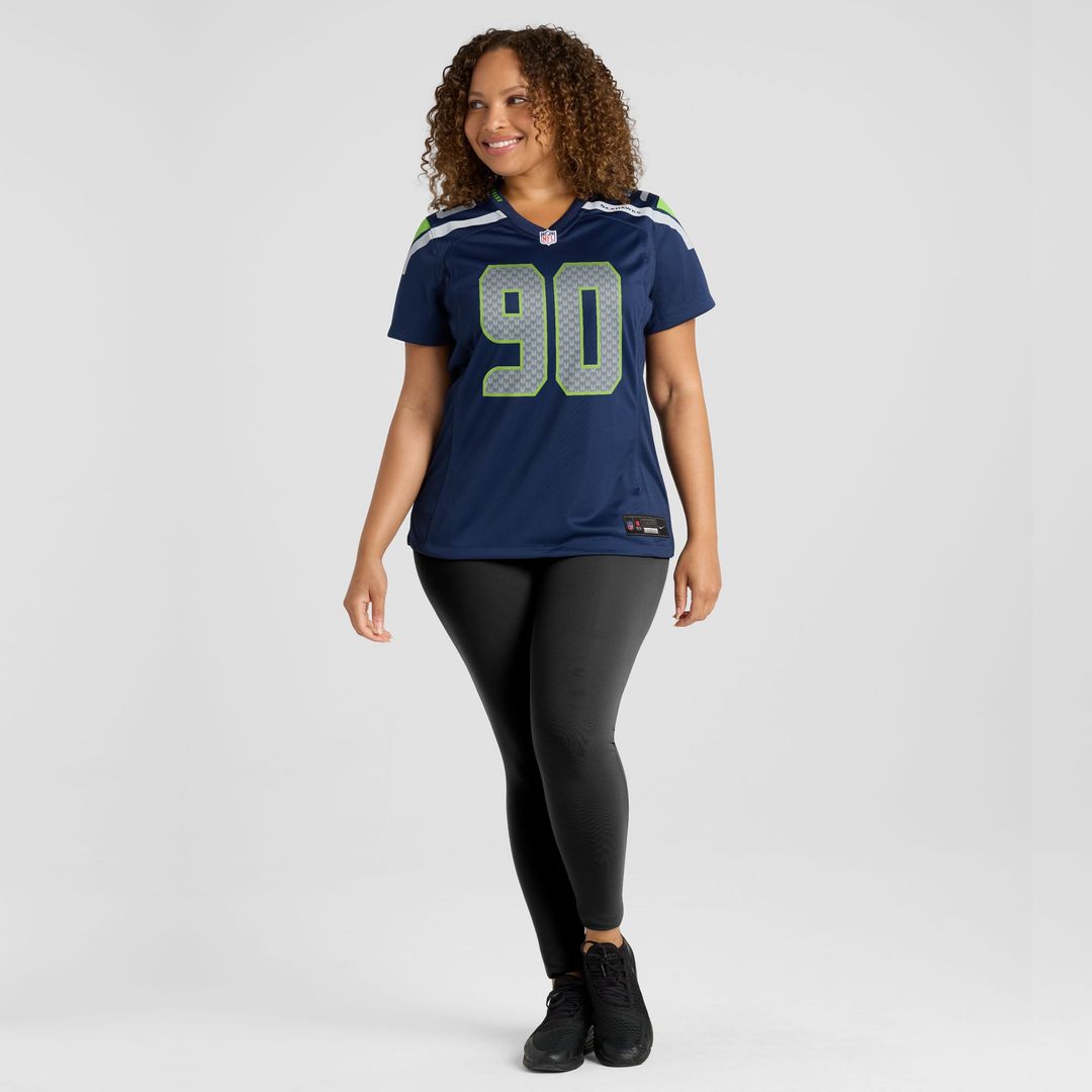 Jarran Reed Seattle Seahawks Women's Team Jersey - College Navy