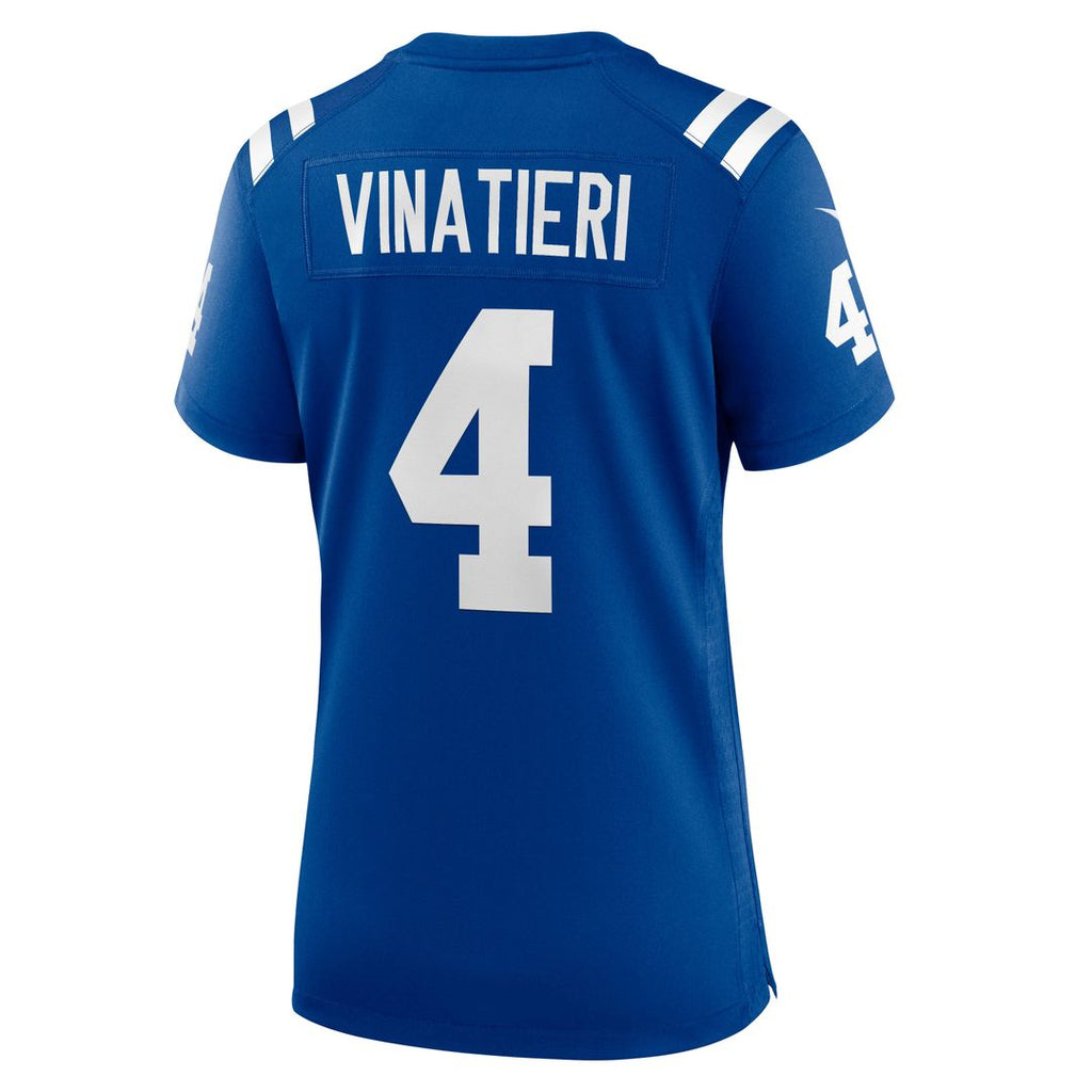 Adam Vinatieri Indianapolis Colts Women's Team Retired Jersey - Royal