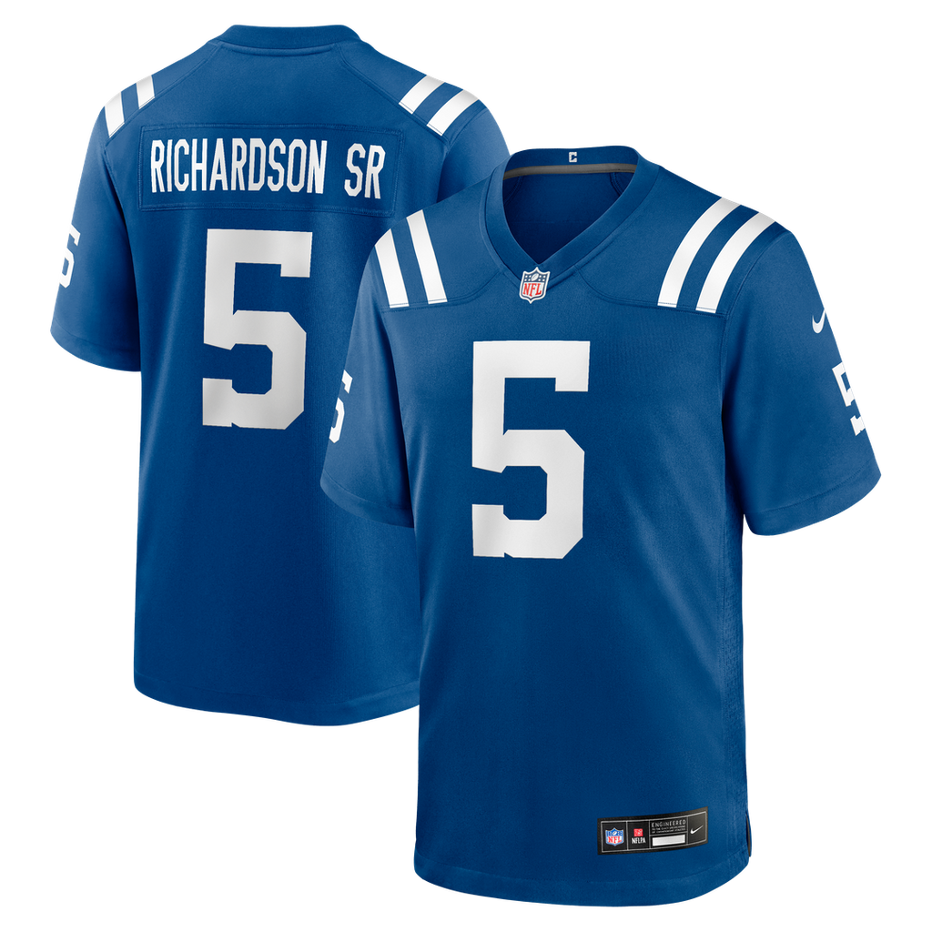 Anthony Richardson Sr. Indianapolis Colts Team Jersey - Royal