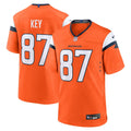 Dane Key Denver Broncos Team Jersey - Orange