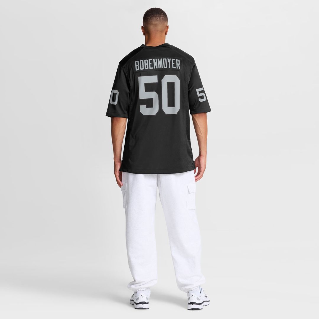 Jacob Bobenmoyer Las Vegas Raiders Jersey - Black