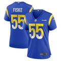 Braden Fiske Los Angeles Rams Women's Jersey - Royal