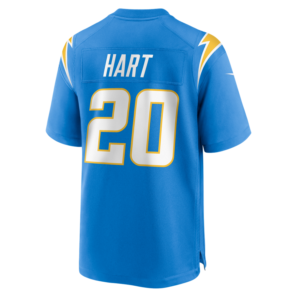 Cam Hart Los Angeles Chargers Team Jersey - Powder Blue
