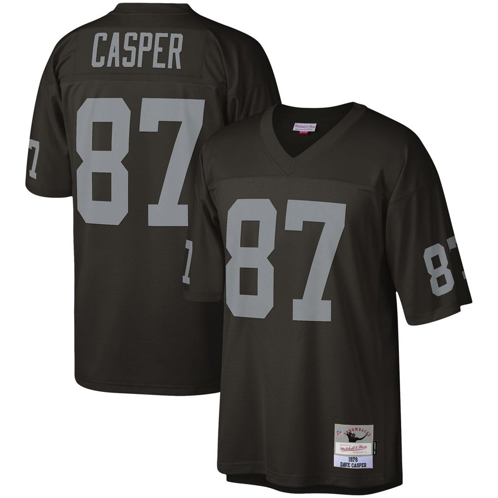Dave Casper Las Vegas Raiders Legacy Jersey - Black